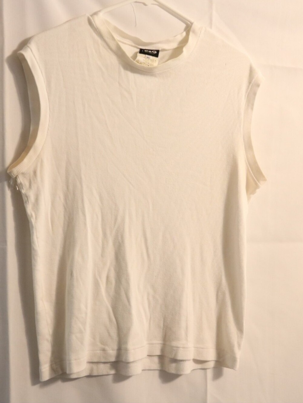 Dolce Gabbana D&G White Sleeveless Ribbed Top Size XXL - Picture 4 of 10